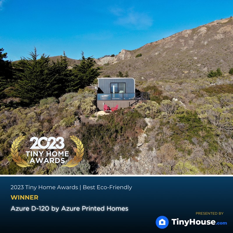 Best Ecofriendly Azure D120 by Azure Printed Homes Tiny Home